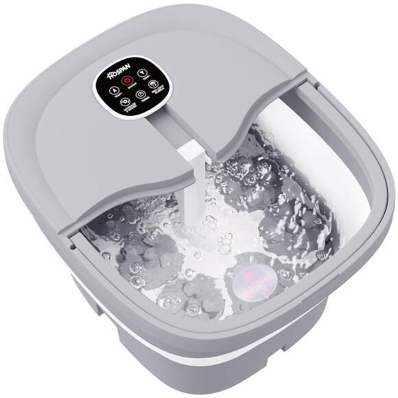 Collapsible Foot Spa Electric Rotary Massage, Foot Bath with Heat - Picture 1 of 7